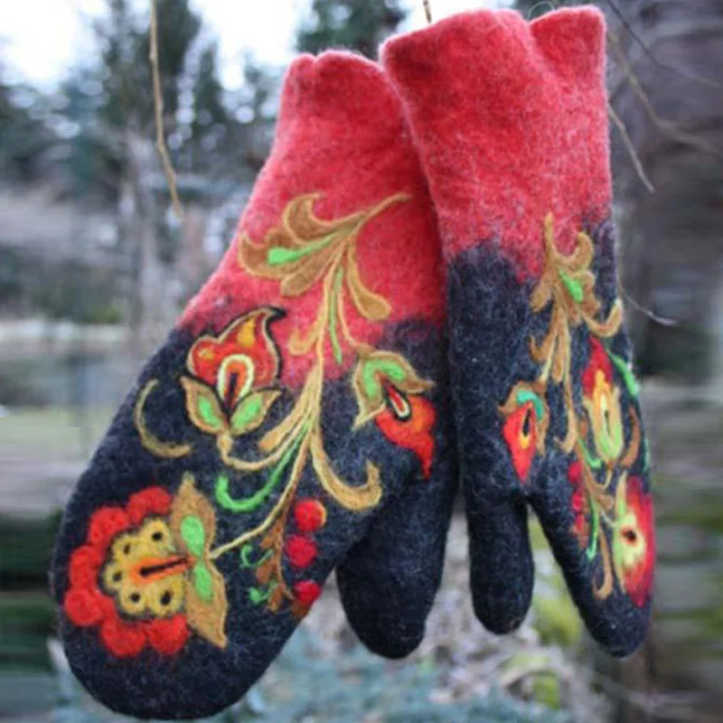 Women Gloves Ladies Harajuku Retro Gloves Winter Mittens Gloves Embroidery Outdoor Gloves Mittens Women's Winter Warm Gloves
Women Gloves Ladies Harajuku Retro Gloves Winter Mittens Gloves Embroidery Outdoor Gloves Mittens Women's Winter Warm Gloves