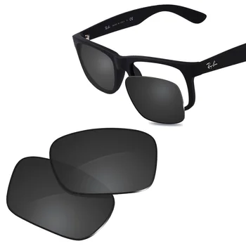Glintbay Ray-Ban RB4165-51 저스틴 선글라스 용 새로운 성능 편광 렌즈-여러 가지 색상