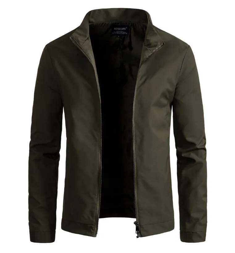 Europe/US Size Mens Jackets And Coats New arrival Stand Collar Army Green Jacket Casual Zipper Thin Jacket Male Casaco Masculino
Europe/US Size Mens Jackets And Coats New arrival Stand Collar Army Green Jacket Casual Zipper Thin Jacket Male Casaco Masculino