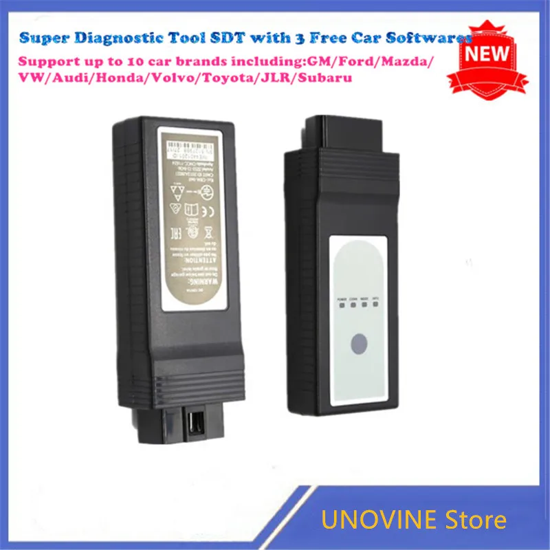 UNOVINE Universal Diagnostic Tool SDT with 3 Free Car Software available for many car brands auto diagnostic tester
UNOVINE Universal Diagnostic Tool SDT with 3 Free Car Software available for many car brands auto diagnostic tester
