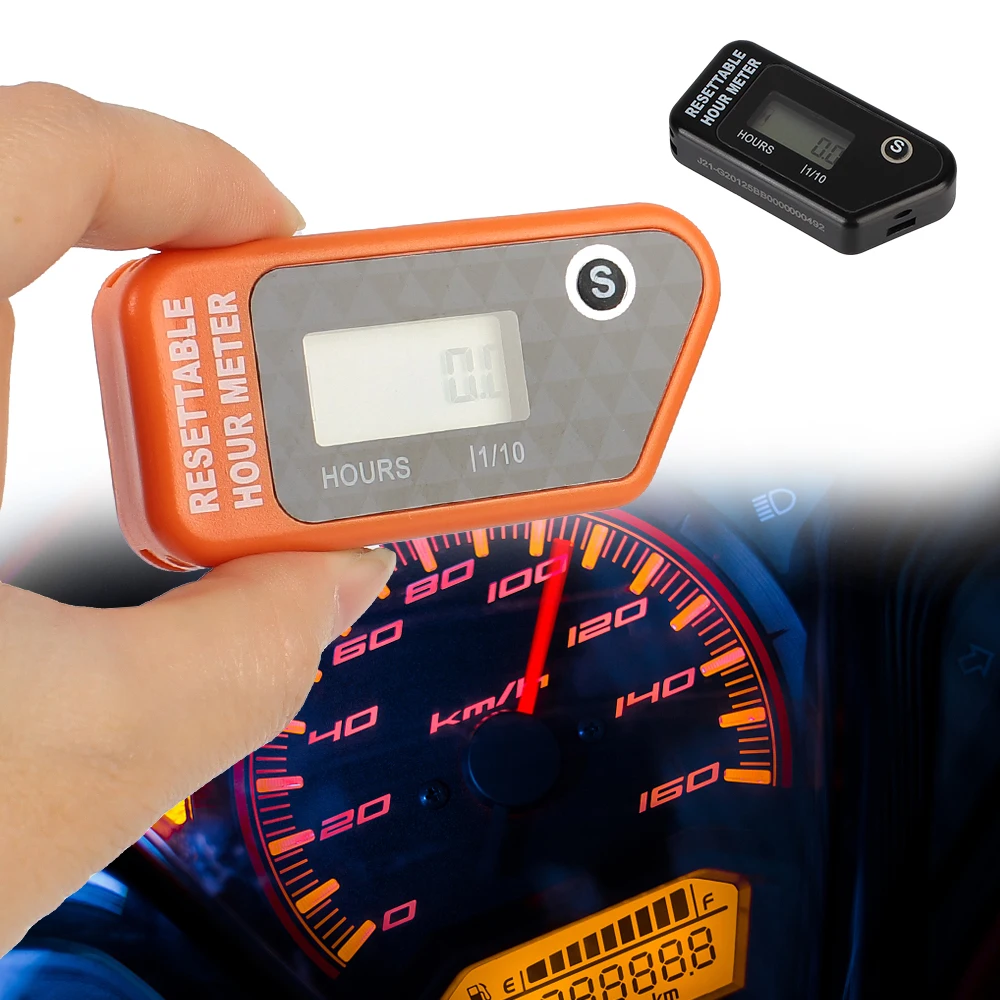 Hour Meter Wireless For Motorcycle ATV Motorboat Lawn Mower Counter Motorcycle Meter Motorcycle Accessories Resettable
Hour Meter Wireless For Motorcycle ATV Motorboat Lawn Mower Counter Motorcycle Meter Motorcycle Accessories Resettable