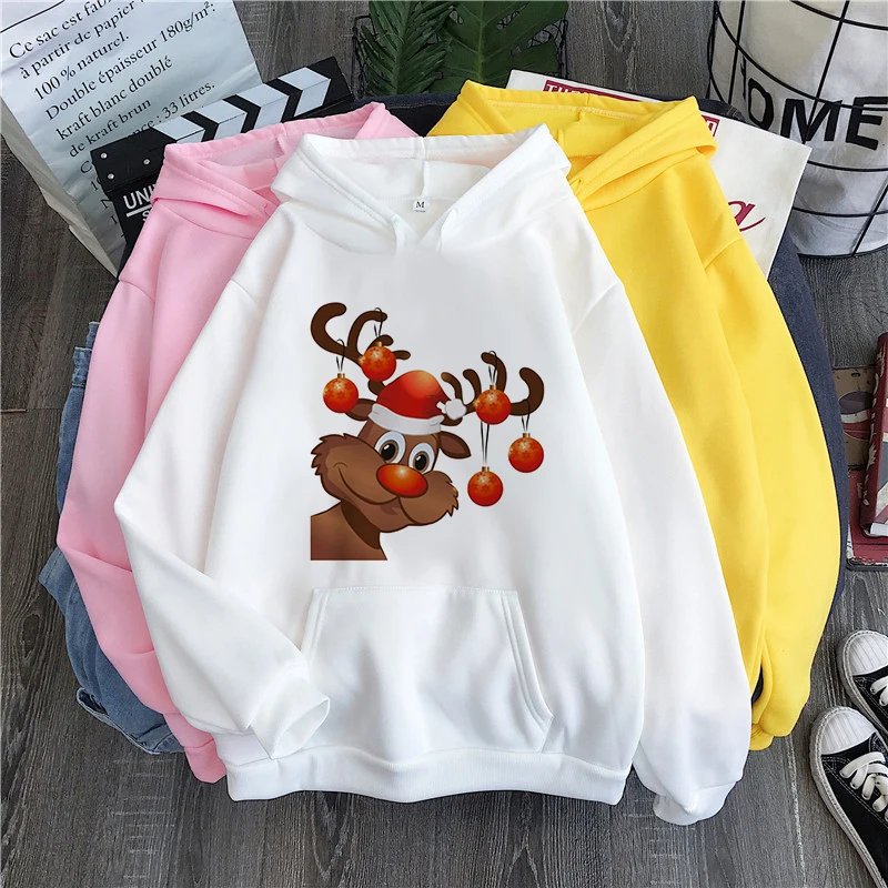 Christmas Elk Print Graphic Sweatshirt Harajuku Vintage Loose Hooded Pullover Tops Christmas Women Y2K Casual Streetwear Hoodies
Christmas Elk Print Graphic Sweatshirt Harajuku Vintage Loose Hooded Pullover Tops Christmas Women Y2K Casual Streetwear Hoodies