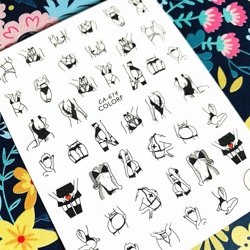 Newest CA sereis CA-509-510-511 Woman body 3d nail art sticker nail decal stamping export japan designs rhinestones decorations
Newest CA sereis CA-509-510-511 Woman body 3d nail art sticker nail decal stamping export japan designs rhinestones decorations