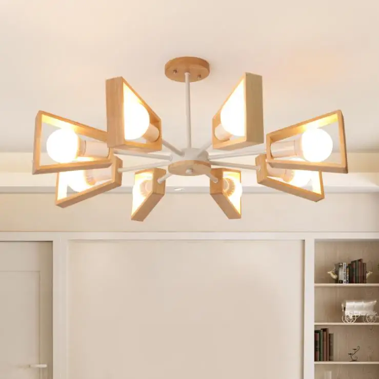 Black White Modern Chandelier Tree Lighting 3/5/6/8 Lights E27 Windmill LED Nordic Wooden Hanging Light for Living Room Bedroom
Black White Modern Chandelier Tree Lighting 3/5/6/8 Lights E27 Windmill LED Nordic Wooden Hanging Light for Living Room Bedroom