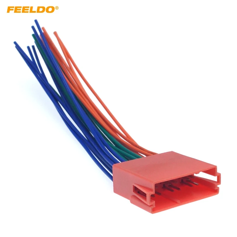 FEELDO Car Stereo Audio 20Pin Male Plug Wire Harness Adapter For Volkswagen Polo/Passat/Golf/Santana Skoda CD Power Wire Cable
FEELDO Car Stereo Audio 20Pin Male Plug Wire Harness Adapter For Volkswagen Polo/Passat/Golf/Santana Skoda CD Power Wire Cable