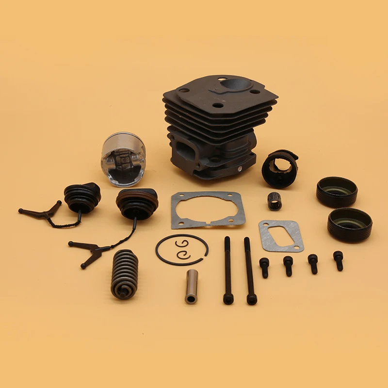 44MM Cylinder Piston Fuel Oil Cap Seal Bolt Engine Rebuild Kit Fit For HUSQVARNA 340 345 350 Gas Chain Saw Chainsaw Spare Parts
44MM Cylinder Piston Fuel Oil Cap Seal Bolt Engine Rebuild Kit Fit For HUSQVARNA 340 345 350 Gas Chain Saw Chainsaw Spare Parts