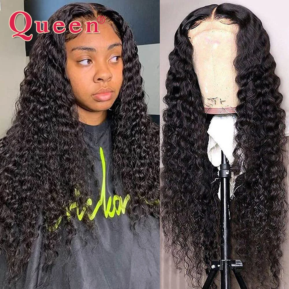 32 Inch Deep Wave Human Hair Wigs Brazilian 13x4 Lace Front Wig Pre Plucked With Baby Hair Deep Curly Wigs For Women Queen Hair
32 Inch Deep Wave Human Hair Wigs Brazilian 13x4 Lace Front Wig Pre Plucked With Baby Hair Deep Curly Wigs For Women Queen Hair