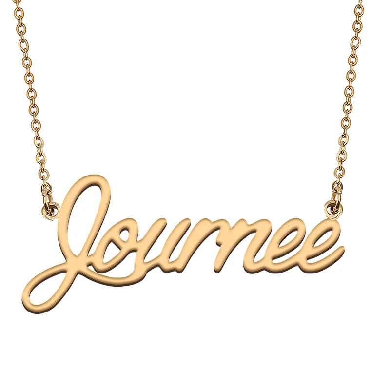 Journee Custom Name Necklace Customized Pendant Choker Personalized Jewelry Gift for Women Girls Friend Christmas Present
Journee Custom Name Necklace Customized Pendant Choker Personalized Jewelry Gift for Women Girls Friend Christmas Present