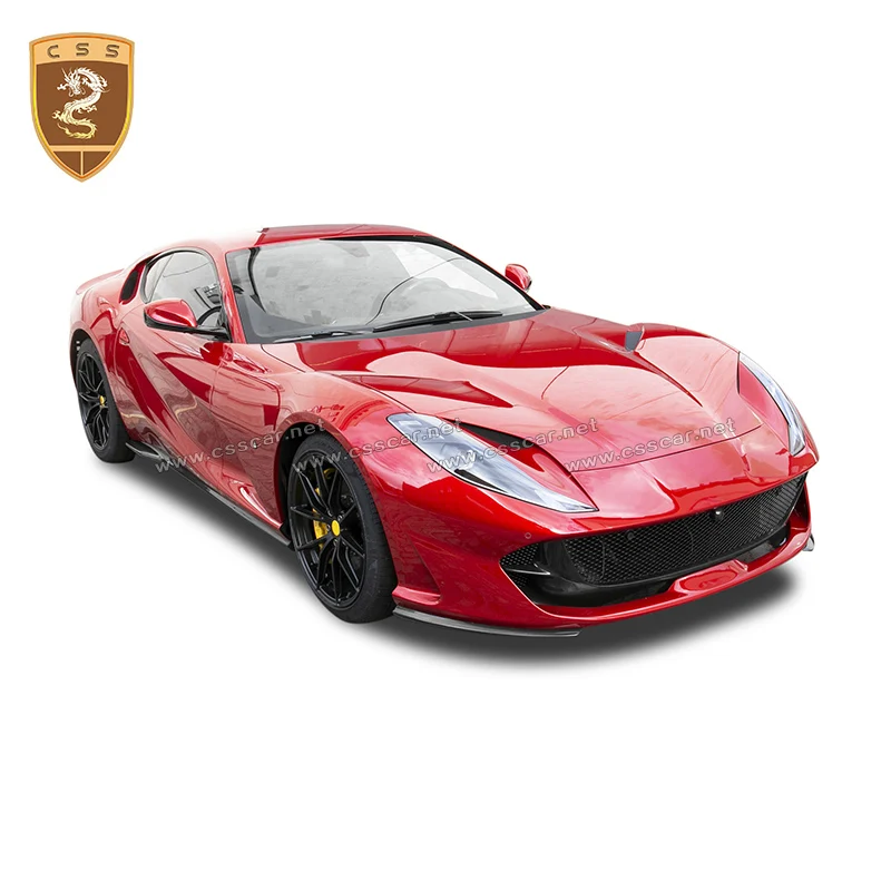 Передний декоративный диффузор из углеродного волокна для Ferrari 812, устойчивое к царапинам крыло
Передний декоративный диффузор из углеродного волокна для Ferrari 812, устойчивое к царапинам крыло