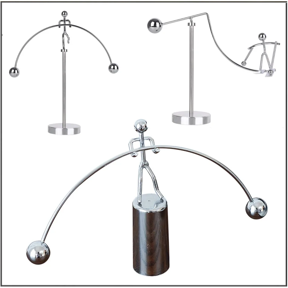 Little iron man tumbler physics perpetual motion decompression artifact girls' office balance villain pendulum Newton pendulum
Little iron man tumbler physics perpetual motion decompression artifact girls' office balance villain pendulum Newton pendulum