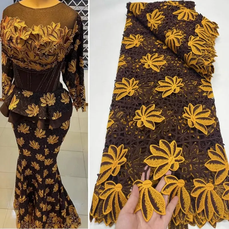 Guipure Lace Fabric African French Lace Fabric High Quality Cord Lace Fabric For Wedding Sewing TS9493
Guipure Lace Fabric African French Lace Fabric High Quality Cord Lace Fabric For Wedding Sewing TS9493