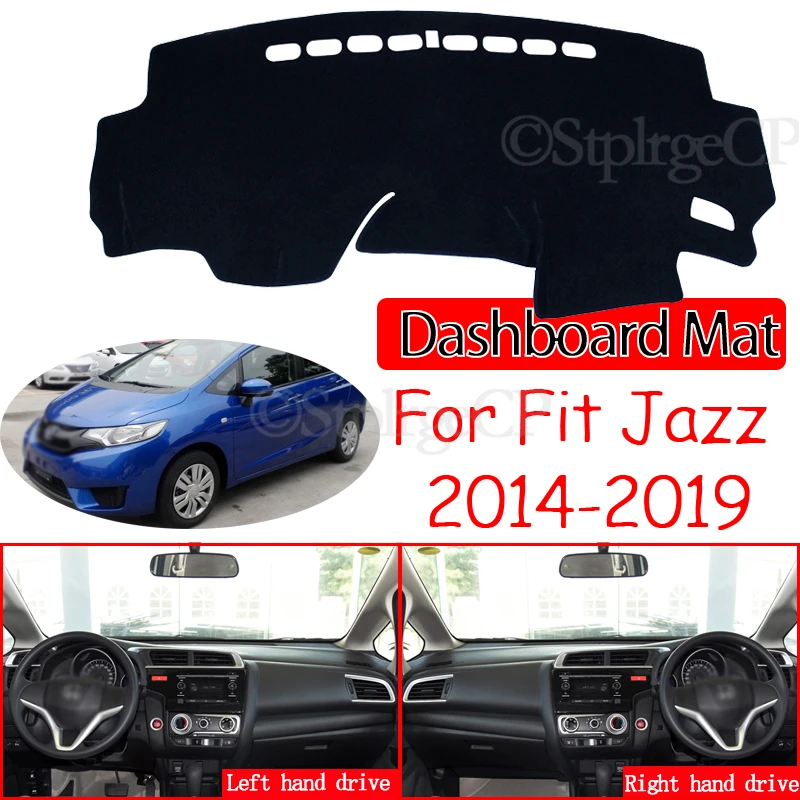 Противоскользящий коврик для Honda Fit Jazz 2014 ~ 2019, чехол для приборной панели, солнцезащитный козырек, коврик для защиты ковров, аксессуары GK5 2016 2017 2018
Противоскользящий коврик для Honda Fit Jazz 2014 ~ 2019, чехол для приборной панели, солнцезащитный козырек, коврик для защиты ковров, аксессуары GK5 2016 2017 2018