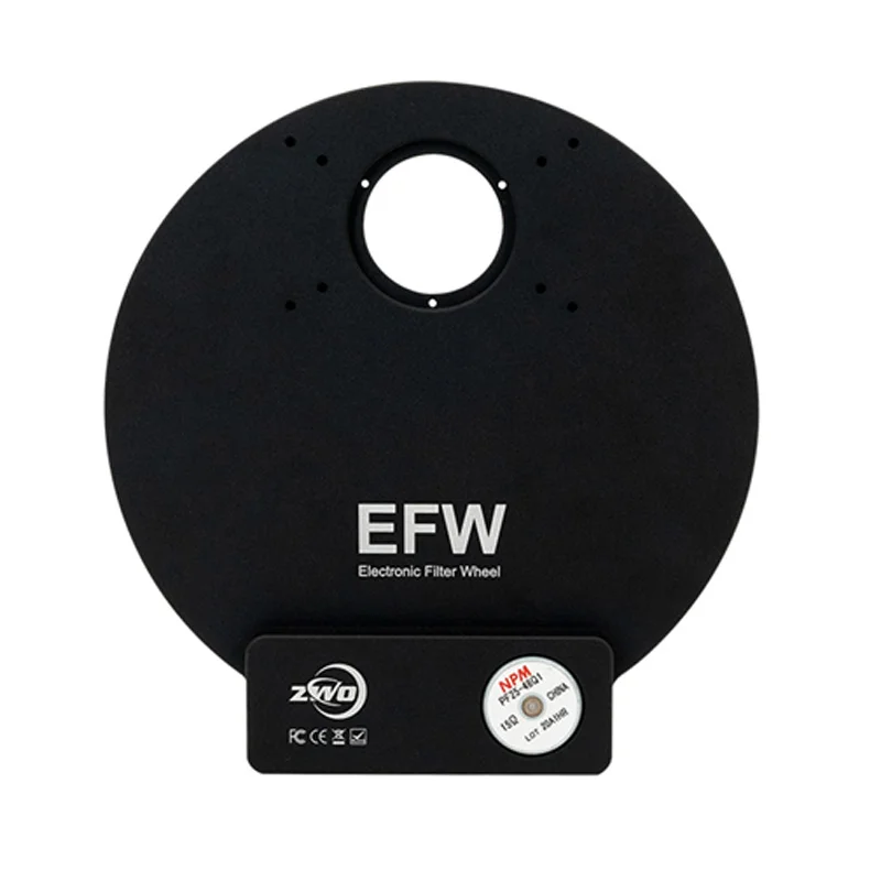 ZWO New EFW (7x36MM) Electronic Filter Wheel Suitable for 2600 Camera and OAG
ZWO New EFW (7x36MM) Electronic Filter Wheel Suitable for 2600 Camera and OAG
