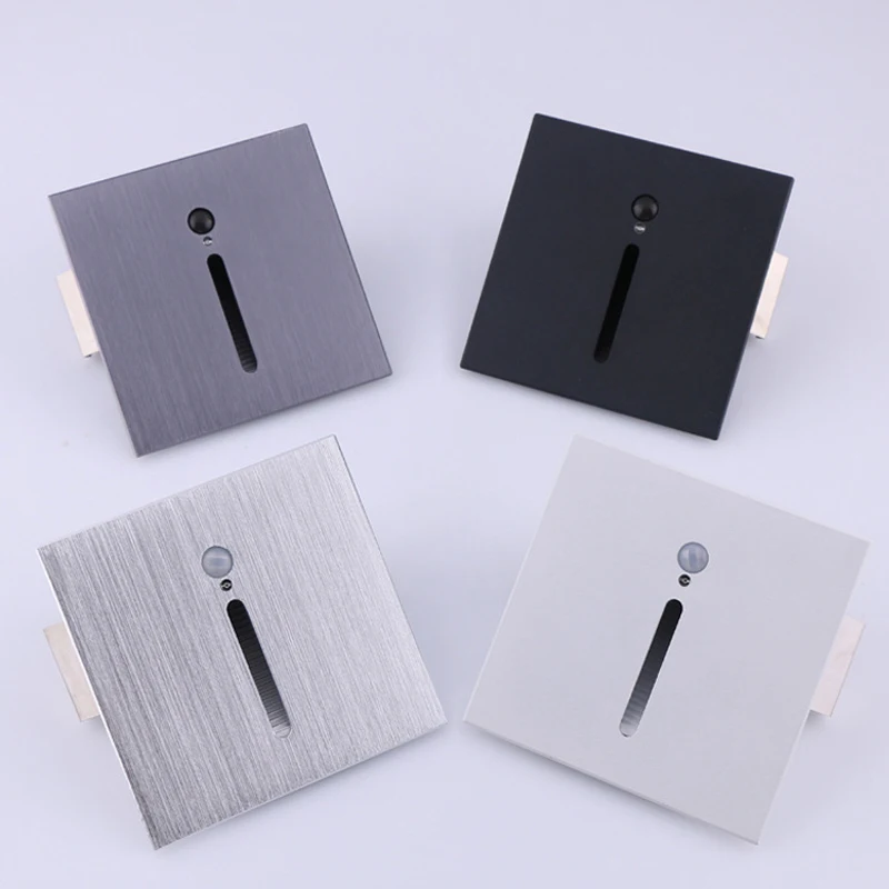 Home 3W IR Motion Sensor LED Wall Light Staircase Lights 86 Type Bottom box Wall Lamp for Hotel Corridor Aisle Corner Lights
Home 3W IR Motion Sensor LED Wall Light Staircase Lights 86 Type Bottom box Wall Lamp for Hotel Corridor Aisle Corner Lights