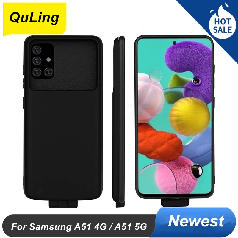Чехол QuLing 5000 мА · ч для Samsung Galaxy A51 4G A51 5G, внешний аккумулятор для Samsung Galaxy A51 5G, зарядное устройство
Чехол QuLing 5000 мА · ч для Samsung Galaxy A51 4G A51 5G, внешний аккумулятор для Samsung Galaxy A51 5G, зарядное устройство