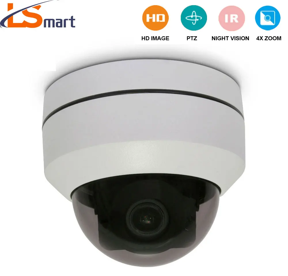 Купольная AHD-камера LSmart PTZ, 1080P, мини-камера наружного видеонаблюдения с моторизованным наклоном и поворотом, 4-в-1, 5-кратный зум-объектив
Купольная AHD-камера LSmart PTZ, 1080P, мини-камера наружного видеонаблюдения с моторизованным наклоном и поворотом, 4-в-1, 5-кратный зум-объектив