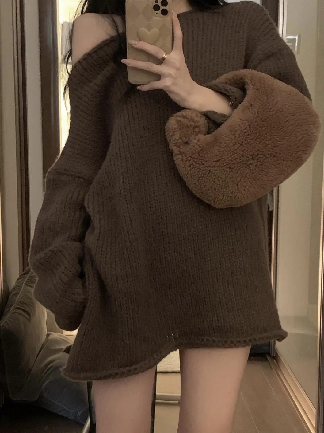 winter dress woman 2021 warm Loose pullover lazy wind mid-length curled sweater women's knit sweater oversize sweatshirt
winter dress woman 2021 warm Loose pullover lazy wind mid-length curled sweater women's knit sweater oversize sweatshirt