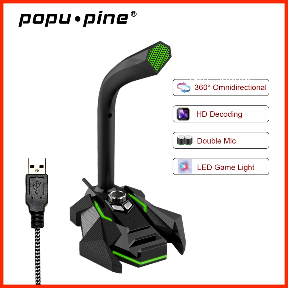 PopuPine двойной микрофон проводной настольный микрофон 5 В DC USB студийный игровой 360 шт. микрофон для компьютера ноутбука Прямая поставка
PopuPine двойной микрофон проводной настольный микрофон 5 В DC USB студийный игровой 360 шт. микрофон для компьютера ноутбука Прямая поставка