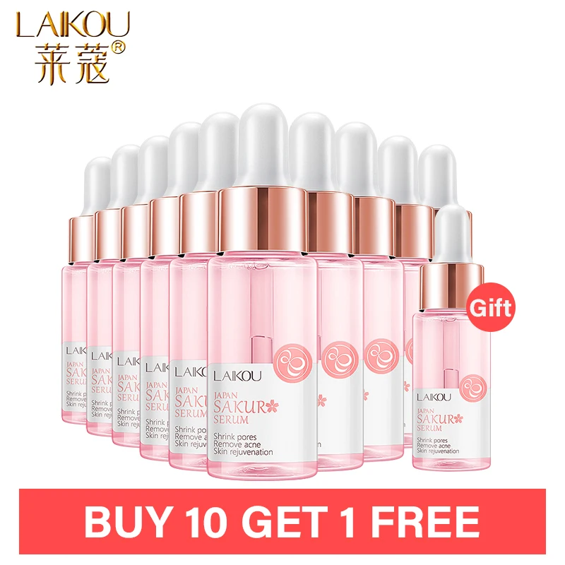 Bye 10 Get 1 LAIKOU Hyaluronic Acid 15ml Essence Facial Serum In Beauty Health Vitamin C Face Serum Cream Anti-Aging Skin Care
Bye 10 Get 1 LAIKOU Hyaluronic Acid 15ml Essence Facial Serum In Beauty Health Vitamin C Face Serum Cream Anti-Aging Skin Care
