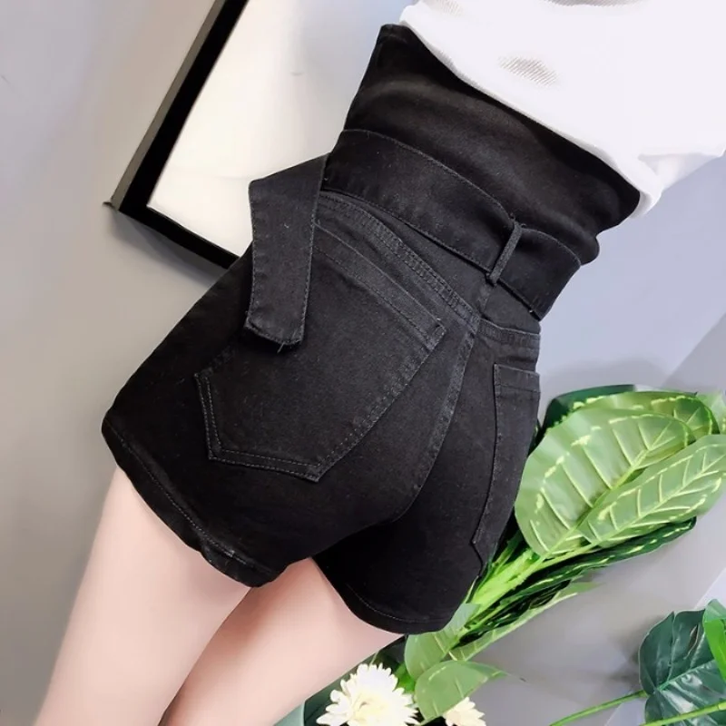 Summer 2022 New Super High Waist Hot Mini Shorts Belted Slim Fit Ladies Casual Streetwear Short Jeans Irregular Denim Shorts
Summer 2022 New Super High Waist Hot Mini Shorts Belted Slim Fit Ladies Casual Streetwear Short Jeans Irregular Denim Shorts