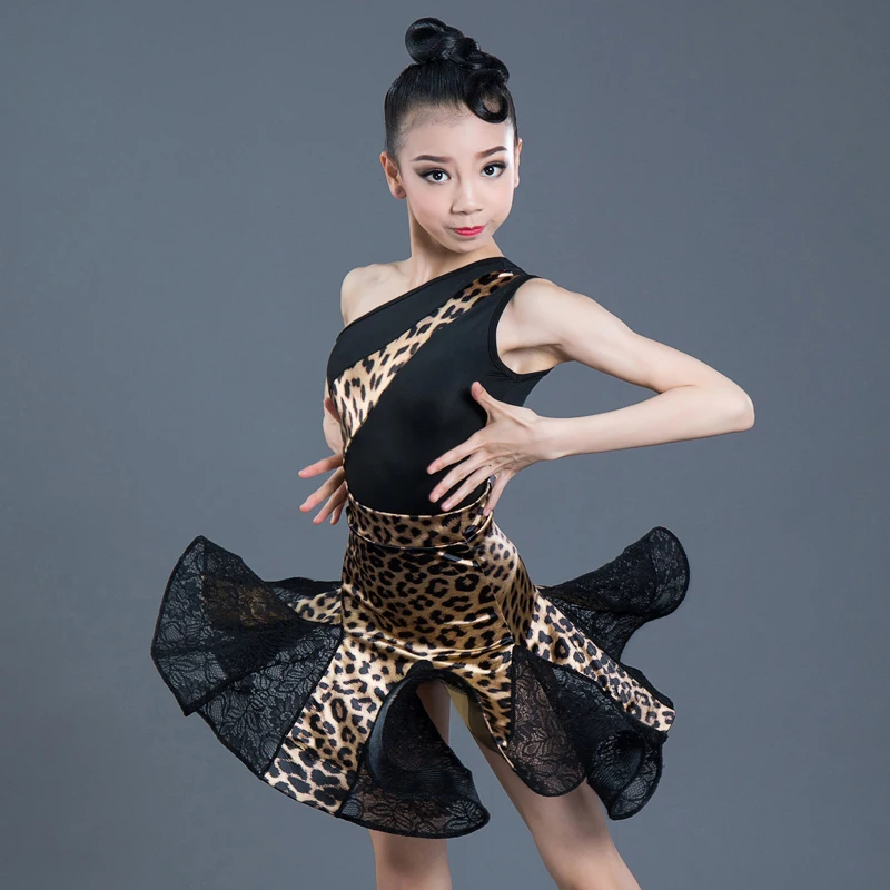 New Latin Dance Costume For Girls Ballroom Salsa Tango Skirts Kid Child Leopard Latin Dance Split Dress With Leotard And Skirt
New Latin Dance Costume For Girls Ballroom Salsa Tango Skirts Kid Child Leopard Latin Dance Split Dress With Leotard And Skirt