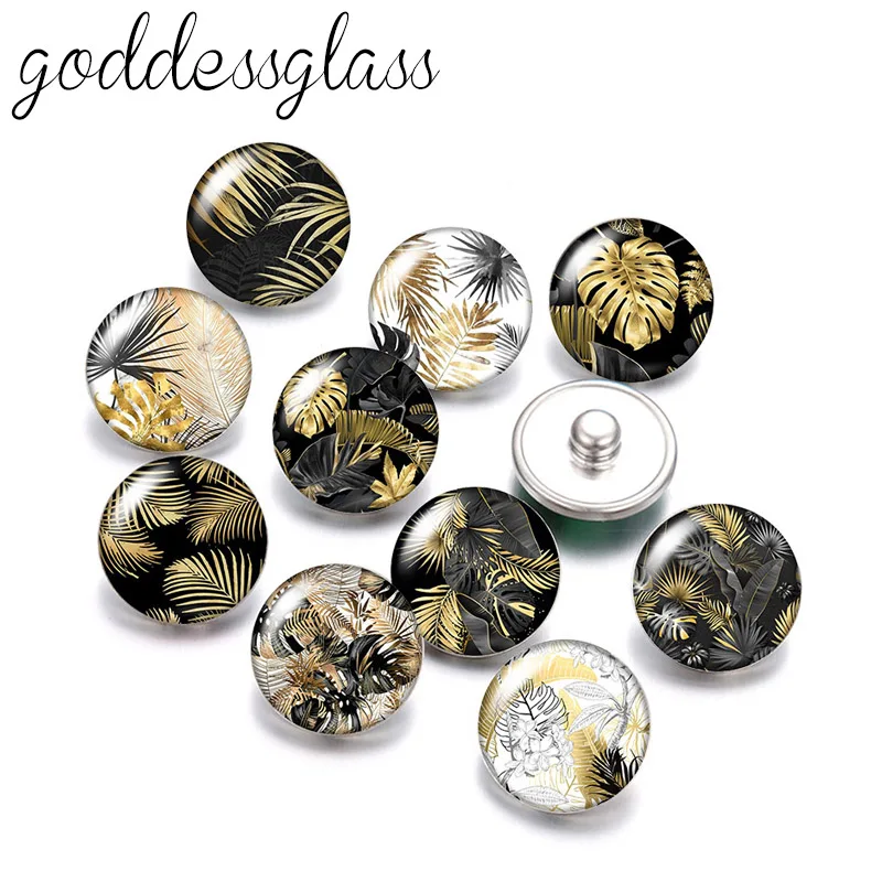 Fashion Black&Golden leaves patterns 10pcs Round photo 12mm/18mm snap buttons for 12mm/18mm snap necklace DIY findings jewelry
Fashion Black&Golden leaves patterns 10pcs Round photo 12mm/18mm snap buttons for 12mm/18mm snap necklace DIY findings jewelry