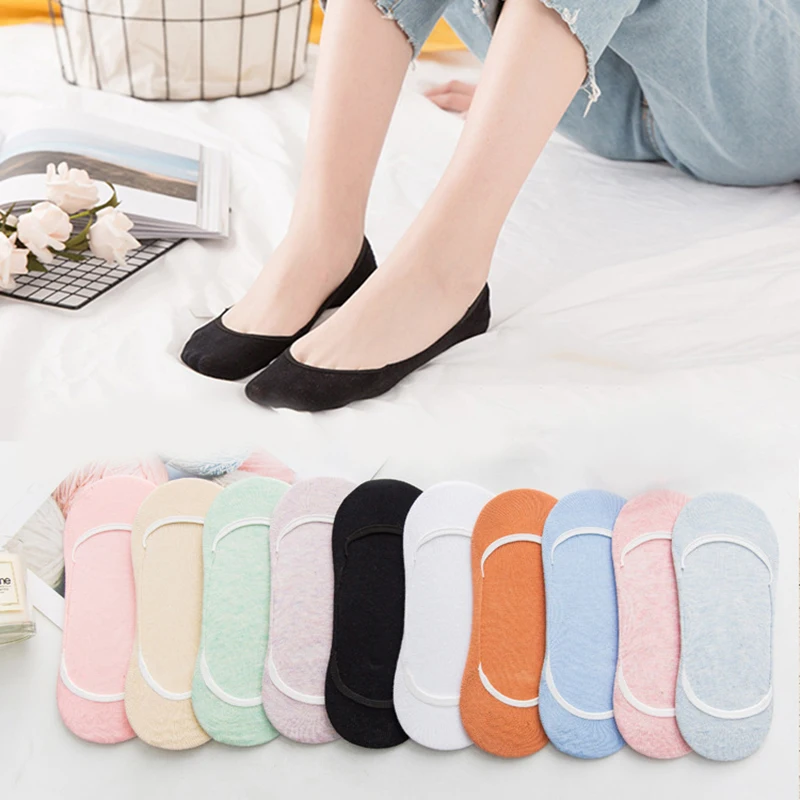 5 Pairs Summer Women's Cotton Boat Socks Set Female Mori Girl Korean Cute Japan Style Solid Color Thin Silicone Non-Slip Socks
5 Pairs Summer Women's Cotton Boat Socks Set Female Mori Girl Korean Cute Japan Style Solid Color Thin Silicone Non-Slip Socks