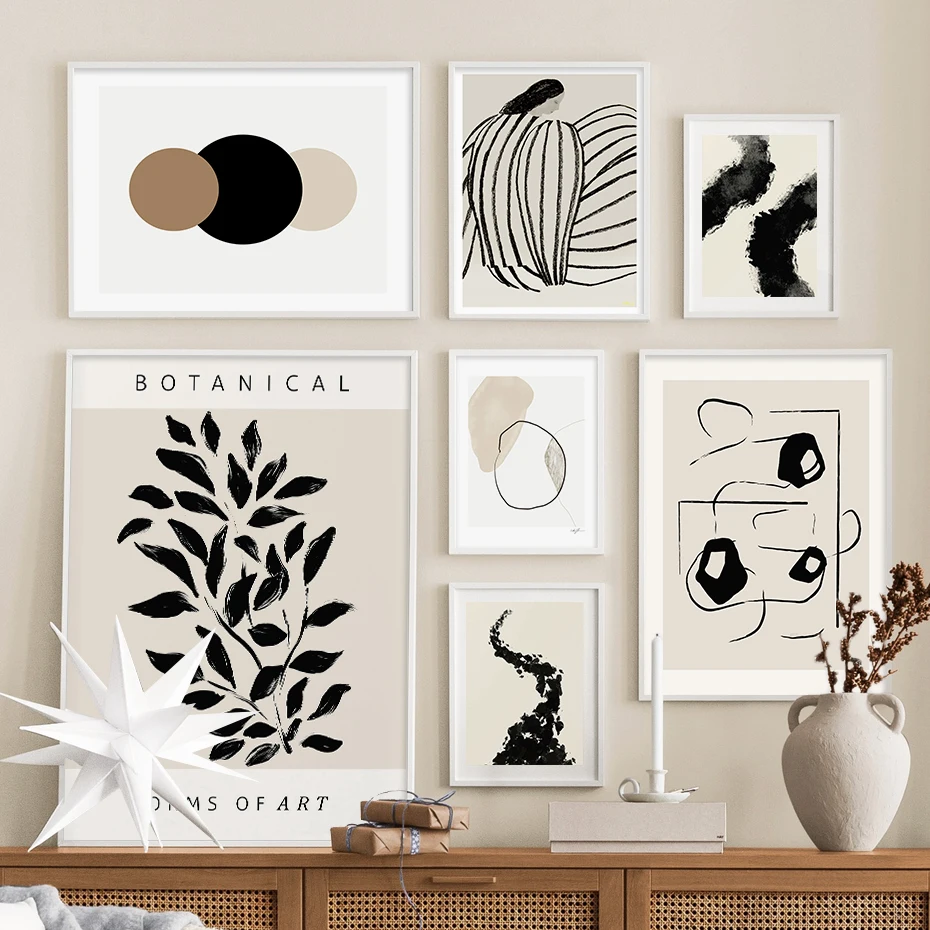 Abstract Line Leaves Beige Boho Posters Canvas Painting Wall Art Print Pictures for Bedroom Living Room Interior Home Decoration
Abstract Line Leaves Beige Boho Posters Canvas Painting Wall Art Print Pictures for Bedroom Living Room Interior Home Decoration