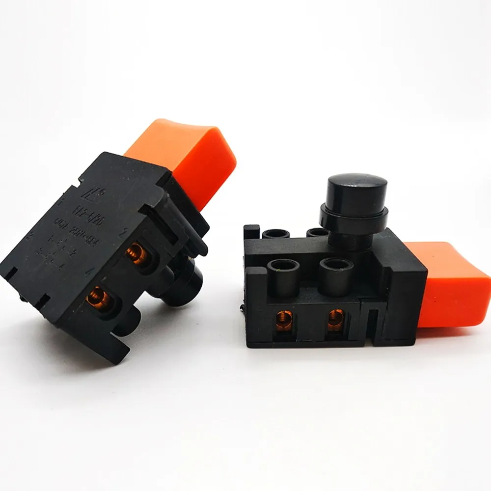 Electric Chain Saw Dual Pole Off-Lock Trigger Switch AC250V/6A for Makita 4006 5016 5017 7016
Electric Chain Saw Dual Pole Off-Lock Trigger Switch AC250V/6A for Makita 4006 5016 5017 7016
