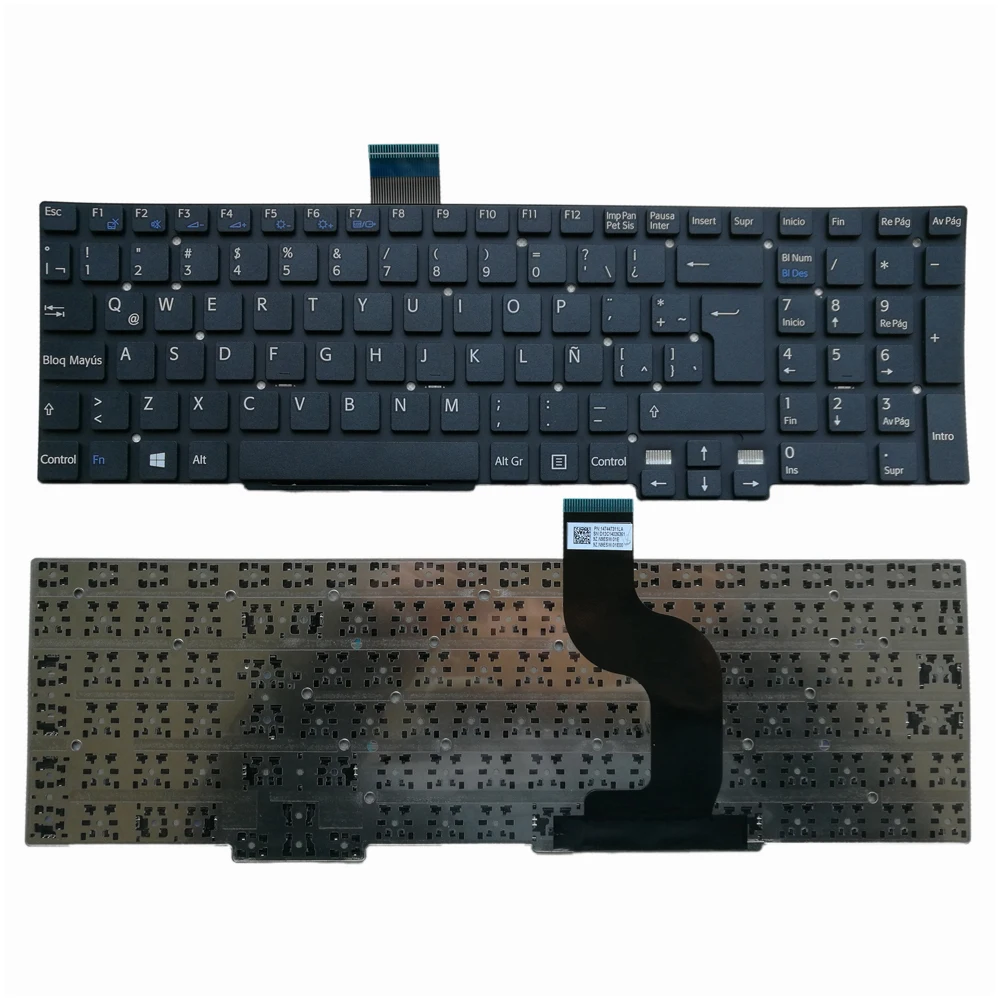 Клавиатура LA ЛАТИНСКАЯ Испанская для Sony VAIO SVT15 SVT15112CXS SVT1511ACXS SVT15114CYS 147447311LA D12C14026361, сменные клавиатуры
Клавиатура LA ЛАТИНСКАЯ Испанская для Sony VAIO SVT15 SVT15112CXS SVT1511ACXS SVT15114CYS 147447311LA D12C14026361, сменные клавиатуры