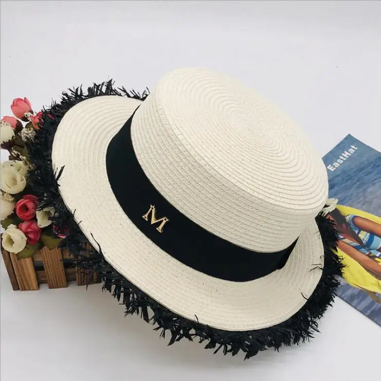 2024 summer paper straw hats for women popular cool nice flat top women's hat high quality sun beach hat for women with tassels
2024 summer paper straw hats for women popular cool nice flat top women's hat high quality sun beach hat for women with tassels