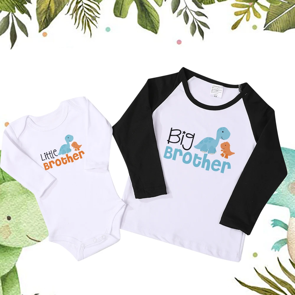Little Brother dinosaur Saurus baby Bodysuit Funny Baby Clothes Dinosaur Baby Gift Baby Boy Clothes newborn Baby Gift
Little Brother dinosaur Saurus baby Bodysuit Funny Baby Clothes Dinosaur Baby Gift Baby Boy Clothes newborn Baby Gift