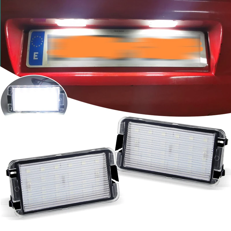 2pcs Error Free Car LED Number License Plate Lights For Seat Ibiza 6L ab Arosa Altea Cordoba MK1 MK2 Leon 1M Toledo 5P 2004-2009
2pcs Error Free Car LED Number License Plate Lights For Seat Ibiza 6L ab Arosa Altea Cordoba MK1 MK2 Leon 1M Toledo 5P 2004-2009