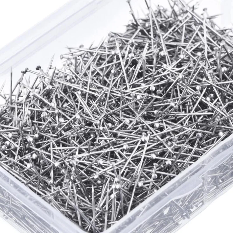 1box 33mm Length Stainless Steel Sewing Pins Dressmaker Straight Suture Pins Fine Satin Head Pins Jewelry Making of Sewing Tools
1box 33mm Length Stainless Steel Sewing Pins Dressmaker Straight Suture Pins Fine Satin Head Pins Jewelry Making of Sewing Tools