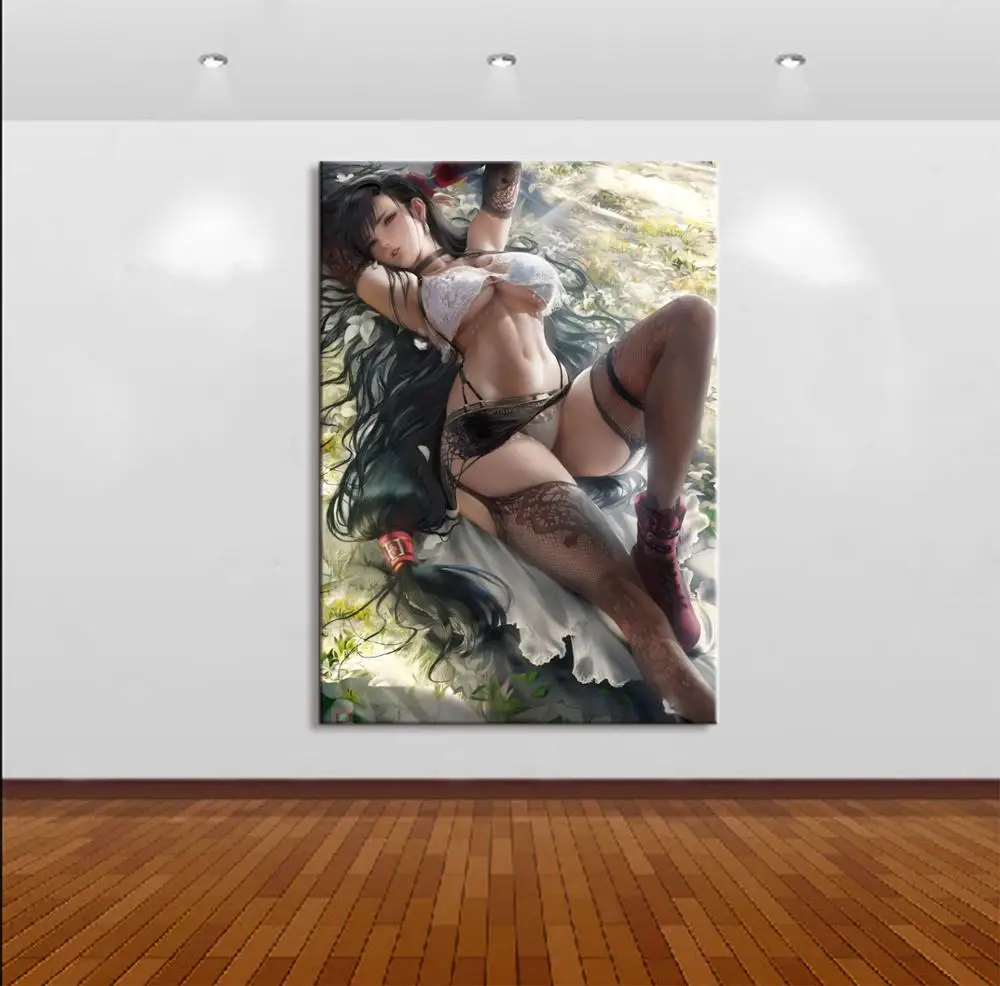Cuadros Anime Sexy Tifa Game Poster Home Decor Canvas Print Wall Art Decor Oil Painting Home Living Room Picture Decoration
Cuadros Anime Sexy Tifa Game Poster Home Decor Canvas Print Wall Art Decor Oil Painting Home Living Room Picture Decoration