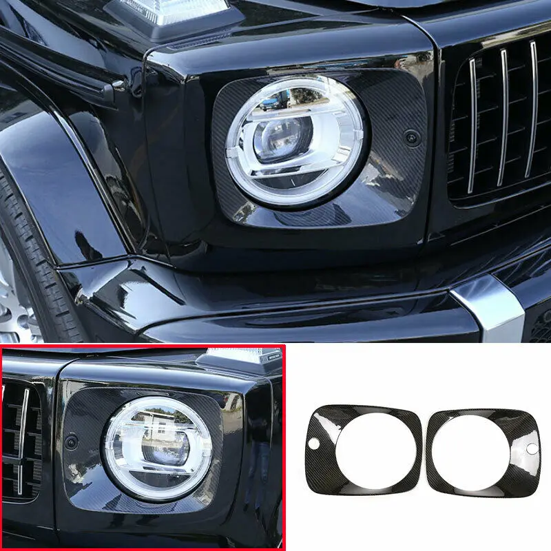 2 шт., передние фары из углеродного волокна для Mercedes Benz G Class G63 2019-2020
2 шт., передние фары из углеродного волокна для Mercedes Benz G Class G63 2019-2020