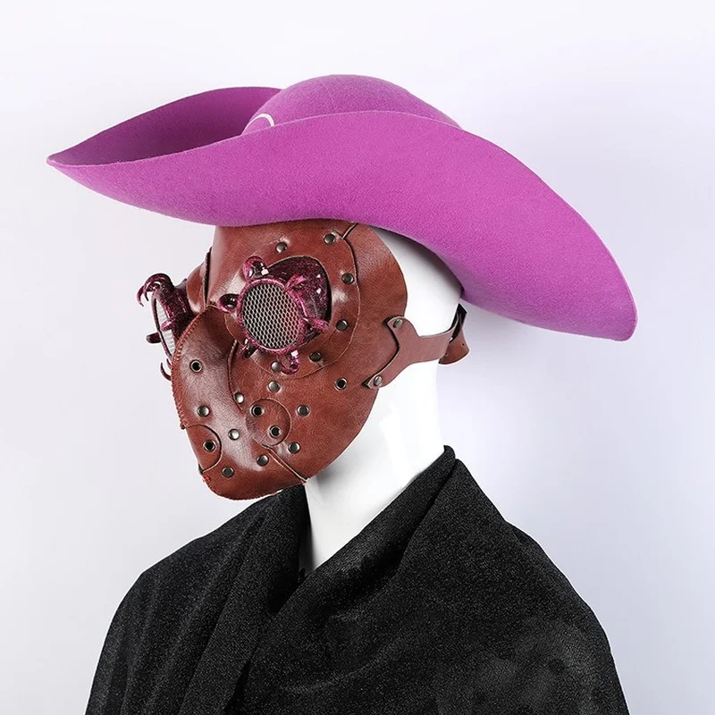 Steampunk Mask Halloween Mask Punk Cocktail Party Game Party 3D Mask Anime Show Dress Up PU Steampunk Masques Mechanical Glasses
Steampunk Mask Halloween Mask Punk Cocktail Party Game Party 3D Mask Anime Show Dress Up PU Steampunk Masques Mechanical Glasses