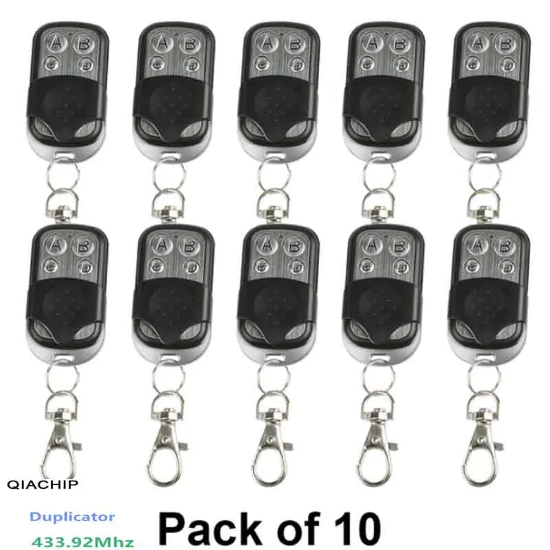 10 pcs 433.92 mhz remote control 4 channel Copy CAME TOP-432NA Universal Garage Door Gate Key Fob Clone fixed code DIFODA
10 pcs 433.92 mhz remote control 4 channel Copy CAME TOP-432NA Universal Garage Door Gate Key Fob Clone fixed code DIFODA