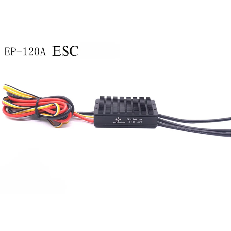 1PC Eaglepower EP-120A ESC 6-14S Battery High Pressure Waterproof Electric Speed Controller f Plant Protection UAV Drone DIY Acc
1PC Eaglepower EP-120A ESC 6-14S Battery High Pressure Waterproof Electric Speed Controller f Plant Protection UAV Drone DIY Acc