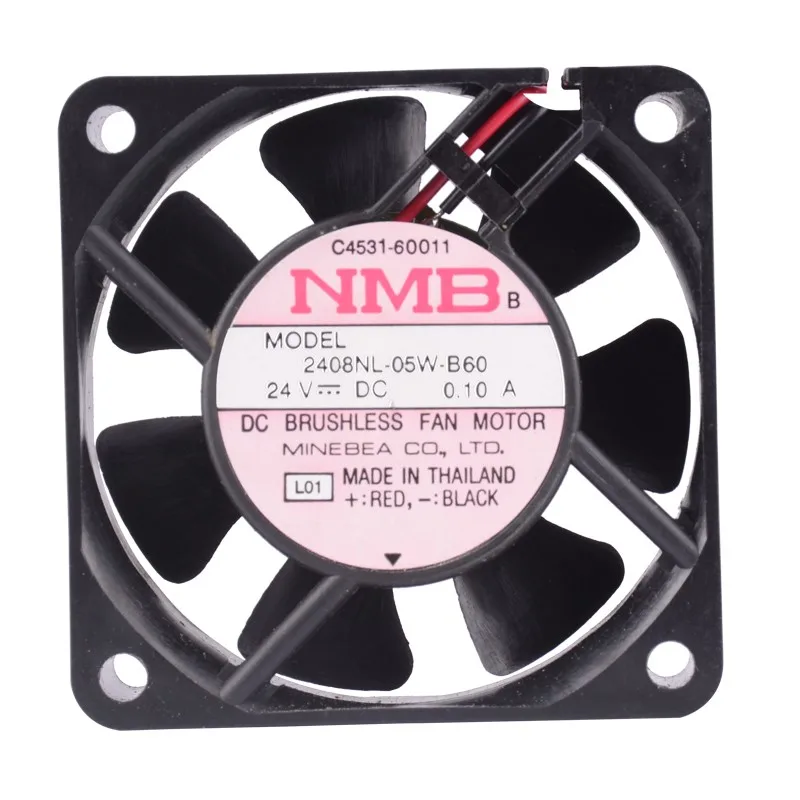 Новый оригинальный вентилятор инвертора NMB 6020 6 см 24 В 0.10A 2408NL-05W-B60
Новый оригинальный вентилятор инвертора NMB 6020 6 см 24 В 0.10A 2408NL-05W-B60