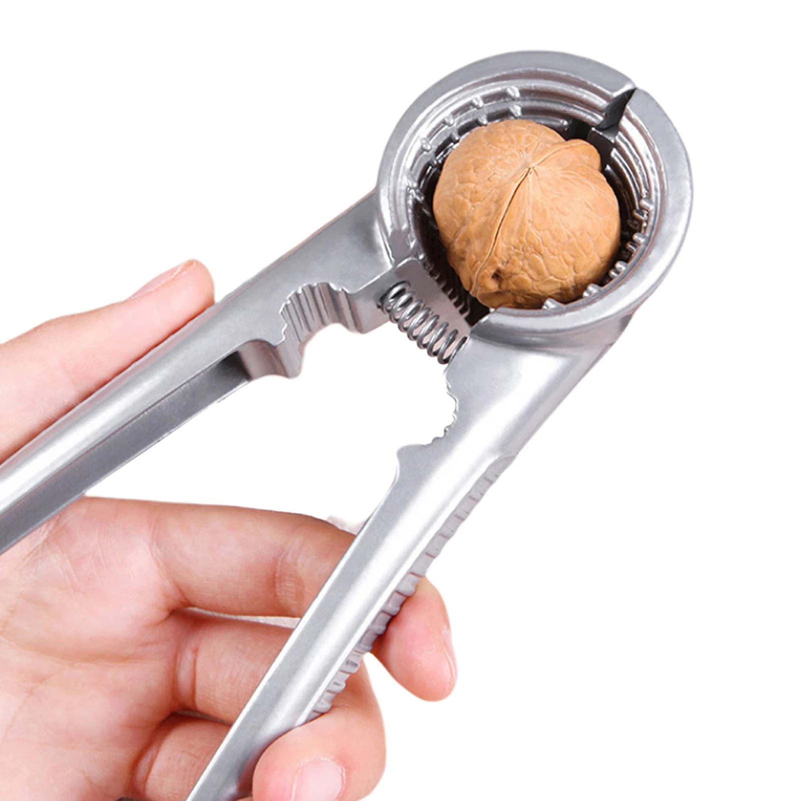 High Quality Chestnut Clip Cracker Aluminium Alloy Nutcracker, Sawtooth Multifunctional Kitchen Tools Dried Fruit Opener
High Quality Chestnut Clip Cracker Aluminium Alloy Nutcracker, Sawtooth Multifunctional Kitchen Tools Dried Fruit Opener