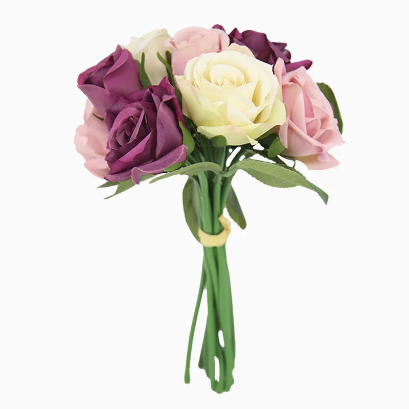 16COLORS Artificial Silk Wedding Flower Bouquet Rose For Wedding Home Decorative Flowers
16COLORS Artificial Silk Wedding Flower Bouquet Rose For Wedding Home Decorative Flowers