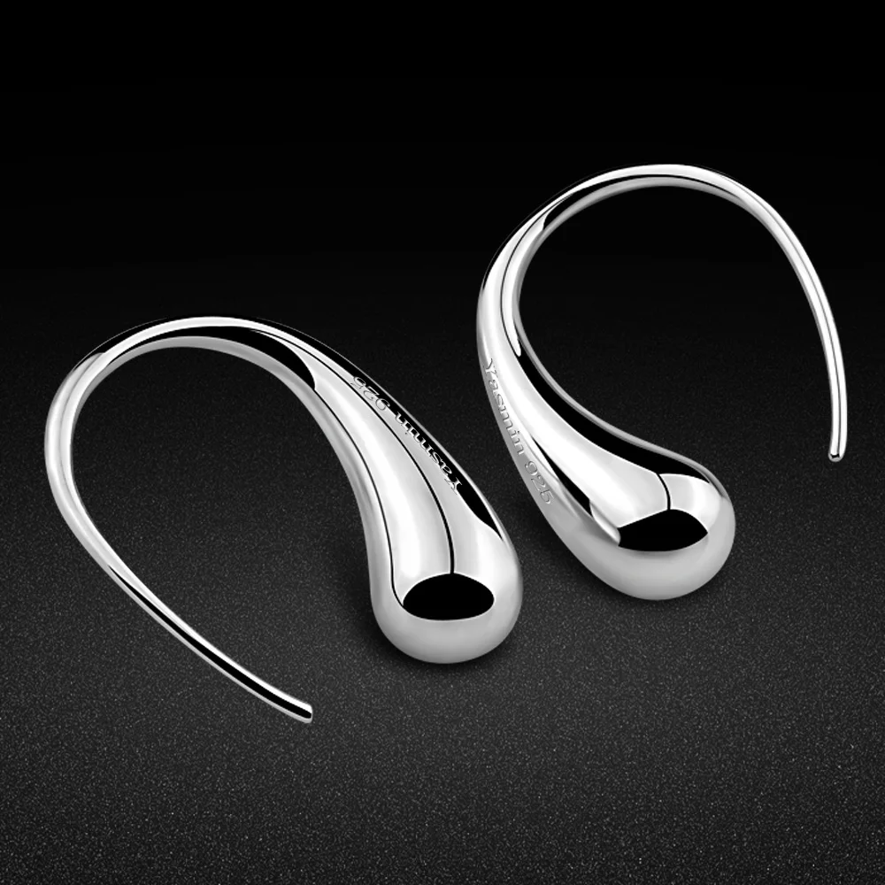 Fashion Silver Sweet Cute Hoop Earrings for Women Simple Europe 925 Silver Water Droplet Earrings Simple Minimalist Jewelry Gift
Fashion Silver Sweet Cute Hoop Earrings for Women Simple Europe 925 Silver Water Droplet Earrings Simple Minimalist Jewelry Gift
