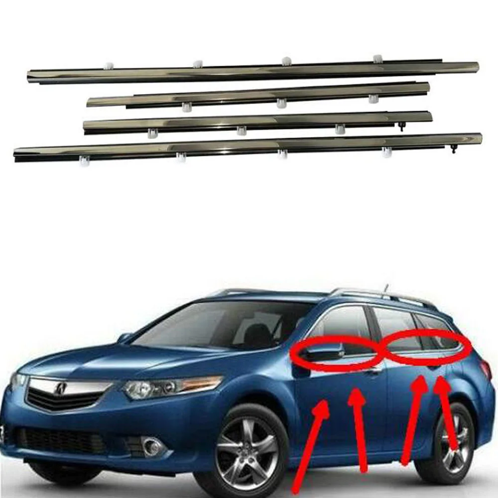 Для Honda Acura 2009-2014 окна автомобиля погода уплотнительная полоса отделка молдинги внешние аксессуары для стайлинга 4 шт.
Для Honda Acura 2009-2014 окна автомобиля погода уплотнительная полоса отделка молдинги внешние аксессуары для стайлинга 4 шт.