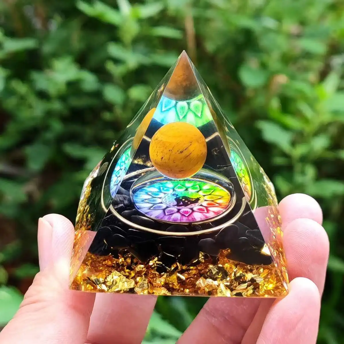 Energy Generator Orgone Pyramid Amethyst Peridot Healing Natural Crystal Reiki Chakra Generator Orgonite Pyramid Meditation Tool
Energy Generator Orgone Pyramid Amethyst Peridot Healing Natural Crystal Reiki Chakra Generator Orgonite Pyramid Meditation Tool