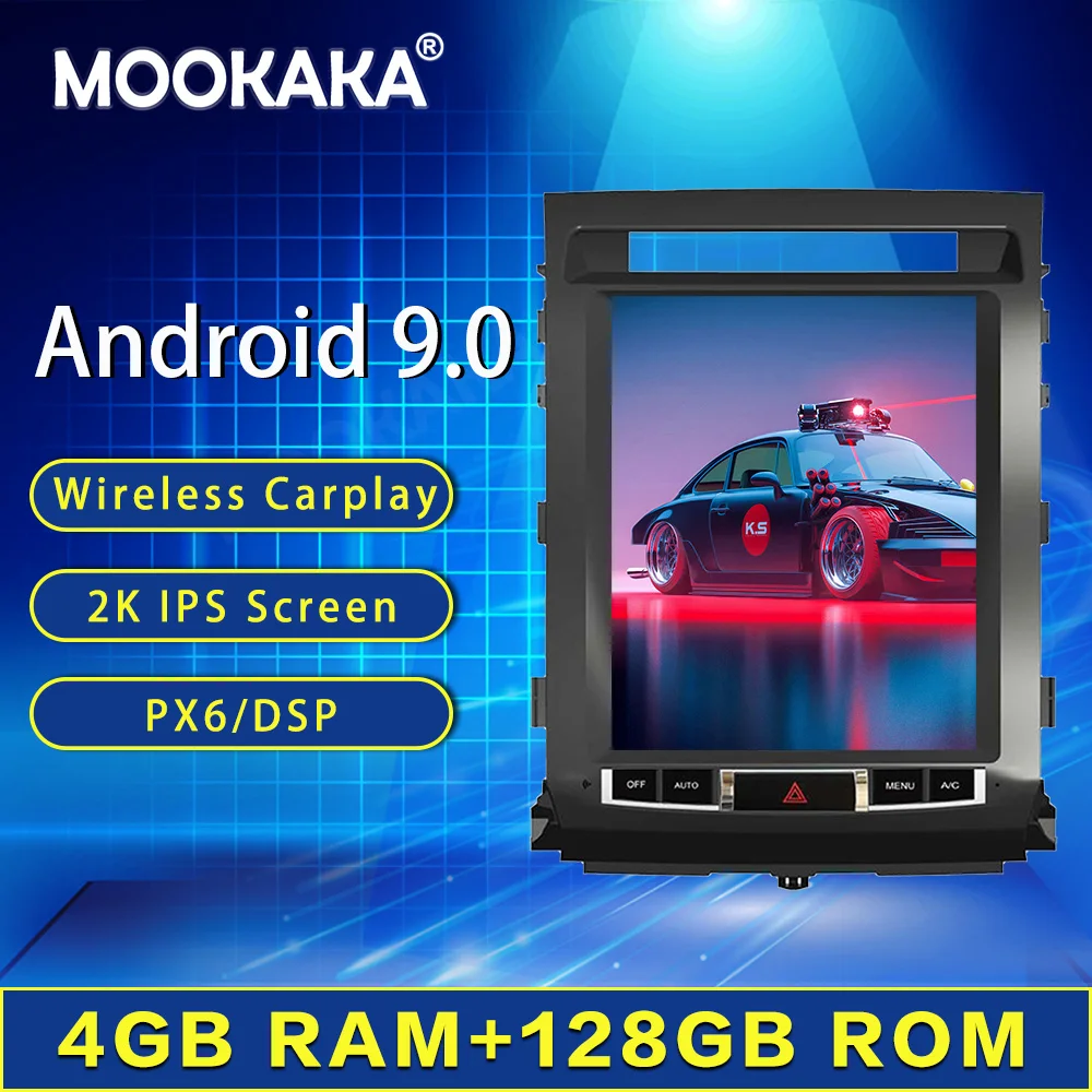 128G экран Tesla для TOYOTA LAND CRUISER LC200 2008-2015 Android 9 Автомобильный мультимедийный плеер GPS аудио Радио Автомобильное стерео головное устройство
128G экран Tesla для TOYOTA LAND CRUISER LC200 2008-2015 Android 9 Автомобильный мультимедийный плеер GPS аудио Радио Автомобильное стерео головное устройство