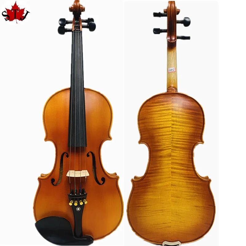 Strad style Song Maestro handmade violin 4/4,carving neck and ribs,huge and powerful sound #13978
Strad style Song Maestro handmade violin 4/4,carving neck and ribs,huge and powerful sound #13978