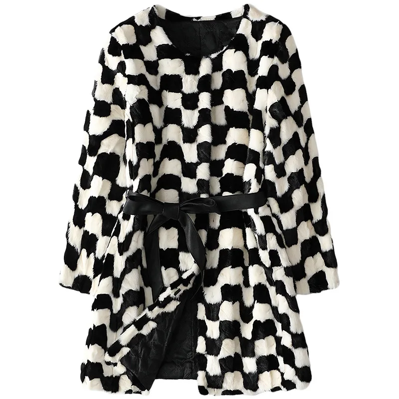 Winter Genuine Piece Mink Fur Coat Jacket Women Trench Multi Outerwear LF21011HH
Winter Genuine Piece Mink Fur Coat Jacket Women Trench Multi Outerwear LF21011HH