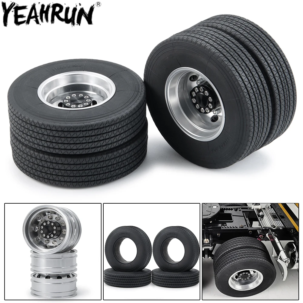 YEAHRUN Tamiya Ступицы заднего колеса Комплект дисков и резиновых шин для трактора Tamiya 1:14 Альпинистский прицеп Грузовой грузовик Автозапчасти
YEAHRUN Tamiya Ступицы заднего колеса Комплект дисков и резиновых шин для трактора Tamiya 1:14 Альпинистский прицеп Грузовой грузовик Автозапчасти