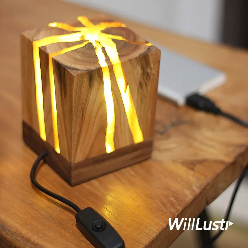 Modern Cracked Wood Table Lamp Creative USB Night Light Hotel Cafe Bar Club Living Room Bedside Minimalist Wooden Desk Lighting
Modern Cracked Wood Table Lamp Creative USB Night Light Hotel Cafe Bar Club Living Room Bedside Minimalist Wooden Desk Lighting